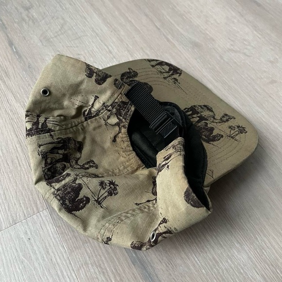 Supreme Camel Camp Cap SS12 Box Logo Tan Rare - Picture 2 of 4